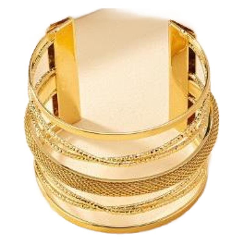 Metal Exaggerated Bracelet Punk Hip Hop Creative
