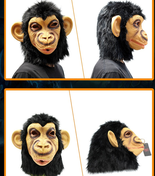 Orangutan Christmas Party Mask – Fun Holiday Accessory