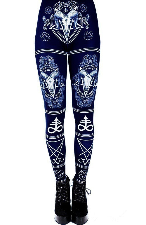 Women's Halloween Print Yoga Pants – Comfortable Fit