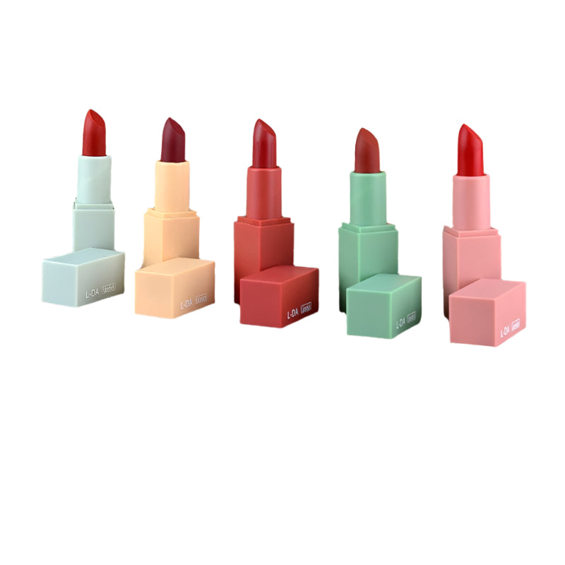 5-Piece Lipstick Set – Premium Gift Box with Bold Colors