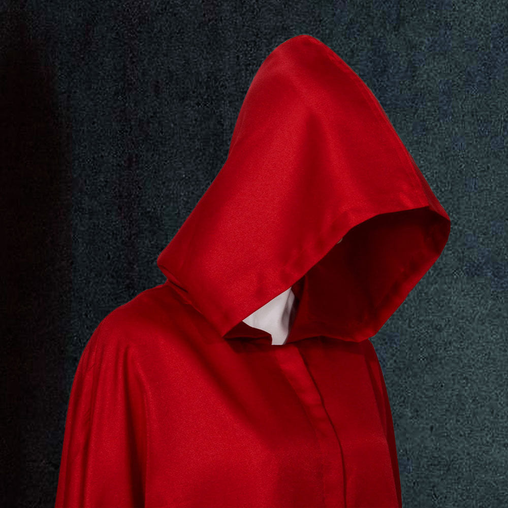 Offred Halloween Cosplay Costume for Women – Cloak & Dress