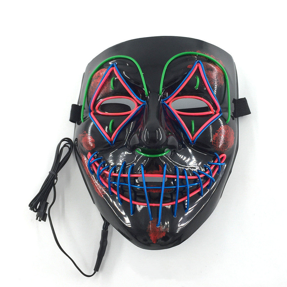 Halloween LED Glowing Eyebrow Mask
