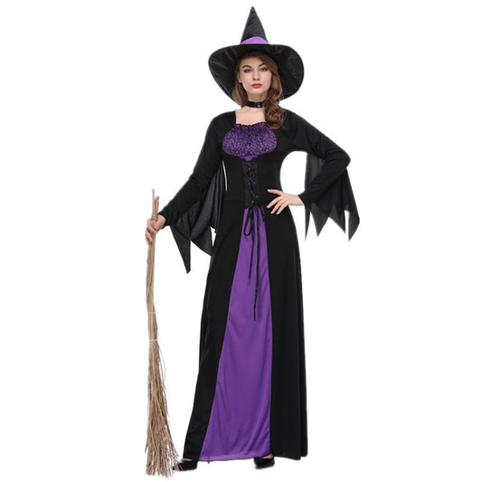 Elegant Halloween Witch Costume