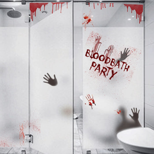 Halloween Horror Wall Stickers – Spooky Props