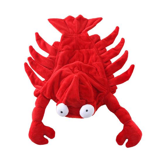 Halloween Red Dragon Pet Costume – Cute & Cozy