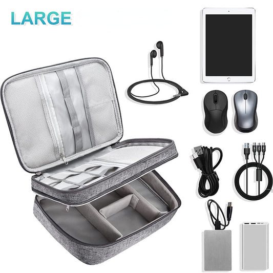 Portable Waterproof Travel Electronics Organizer Bag