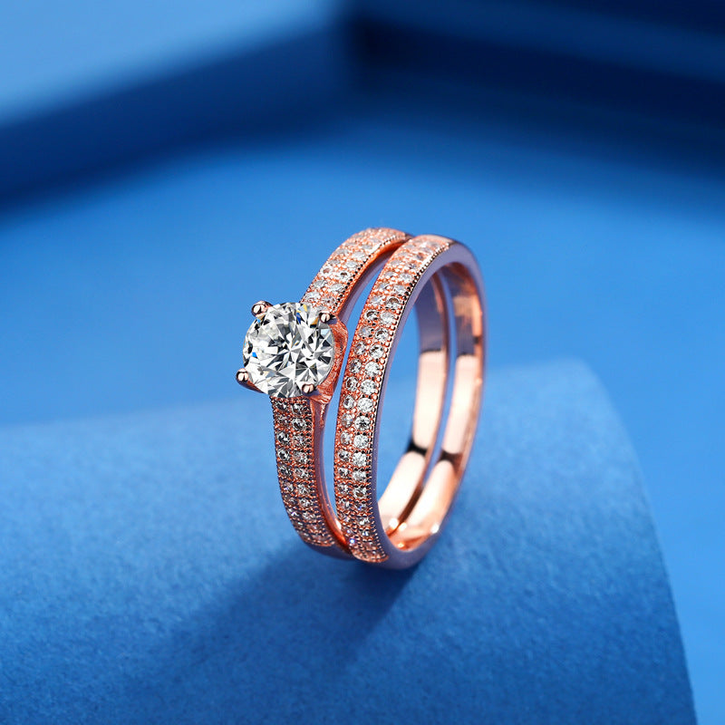 European And American Fashion Ring Set