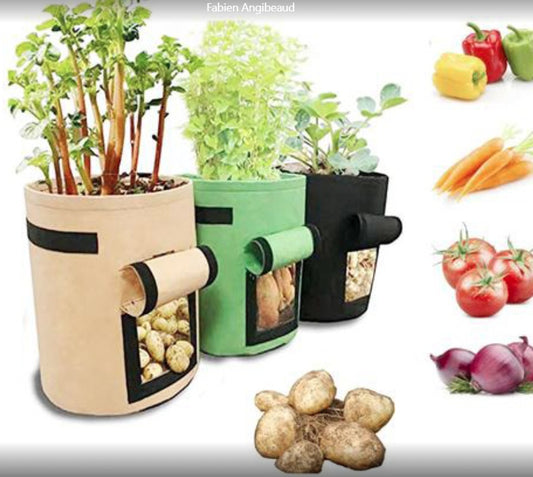 Breathable Potato & Vegetable Plant Grow Bag