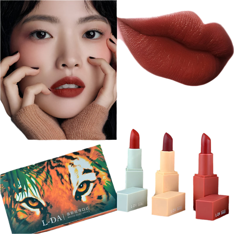 5-Piece Lipstick Set – Premium Gift Box with Bold Colors