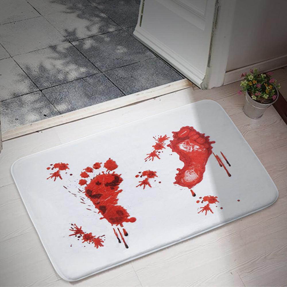 Halloween Bloodstain Print Bedroom Living Room Rug