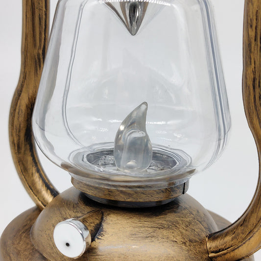 Portable Retro Kerosene Halloween Lantern – Solar Lamp