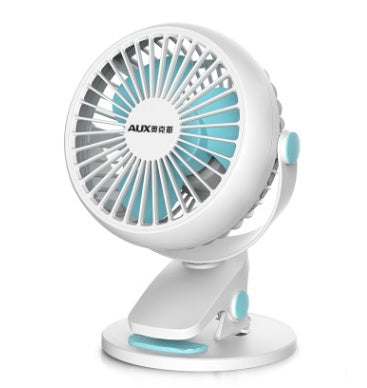 Portable Mini Desktop Fan – Silent, High-Power, Cordless & Rechargeable