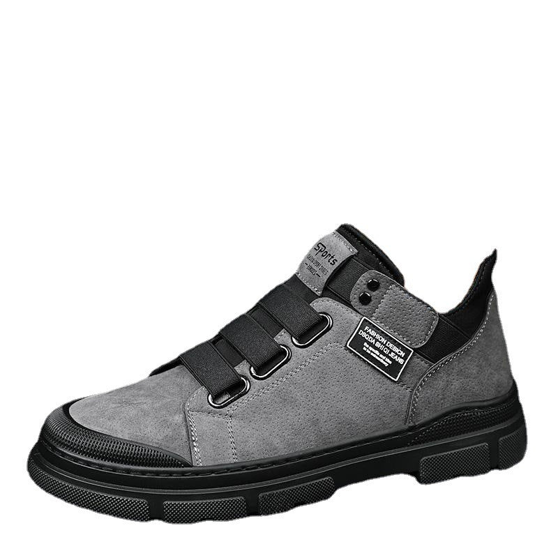 Men’s Suede Winter Slip-Ons – Warm Casual Sneakers