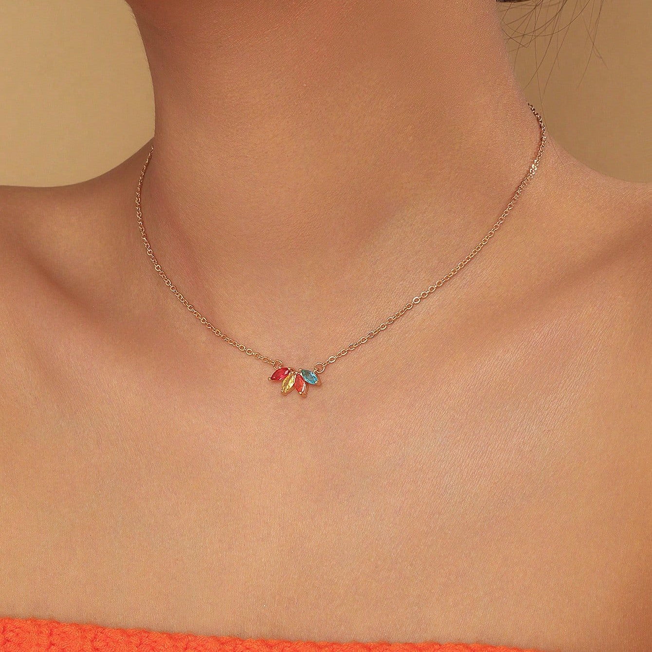Personality Fashion Minority Design Necklace Clavicle Chain