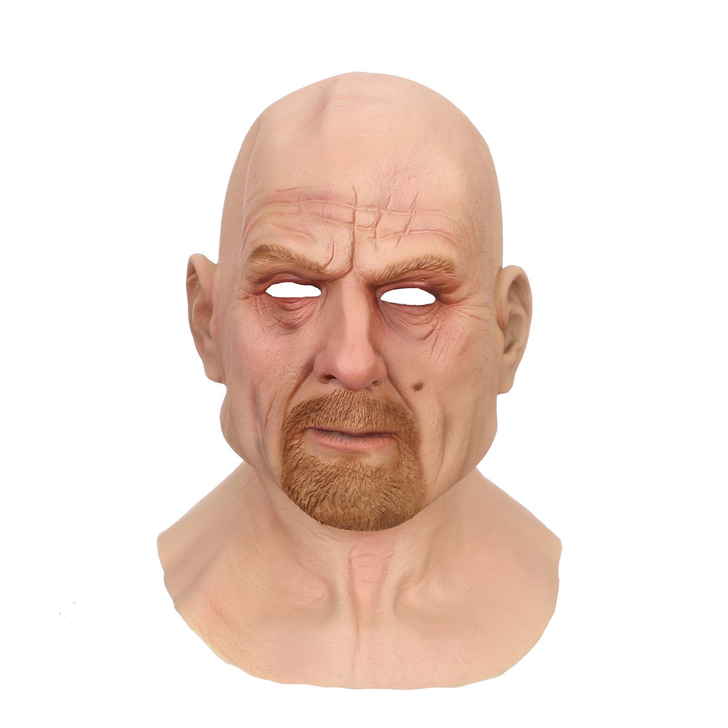 Bald Old Latex Headgear Halloween Funny Cosplay