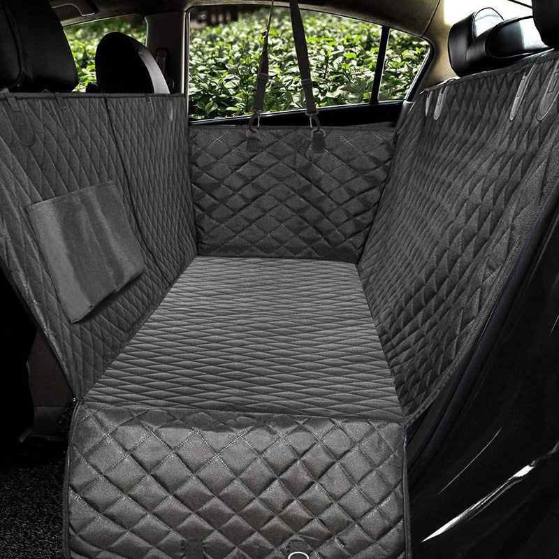 Dog Car Seat Cover – Waterproof Hammock with Mesh