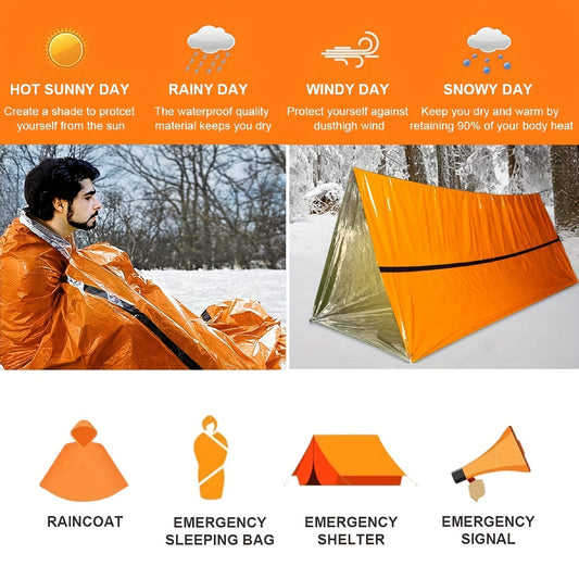 Emergency Thermal Sleeping Bag – Portable & Waterproof