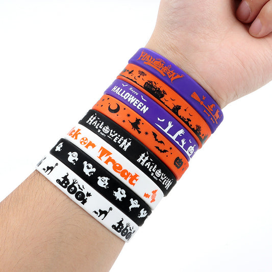 Halloween Silicone Bracelet – Personalized Style