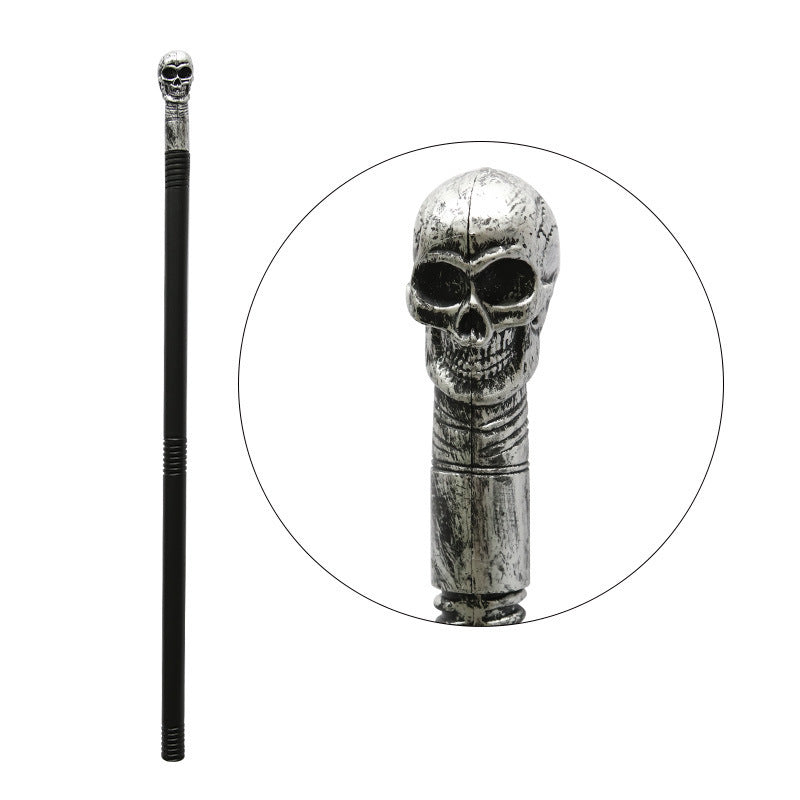 Halloween Skull Scepter – Kids’ Toy Prop