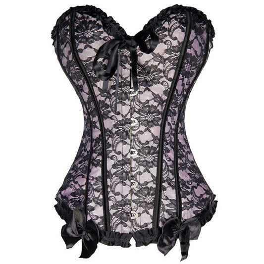 Women’s Halloween Lace Corset – Shaping & Stylish