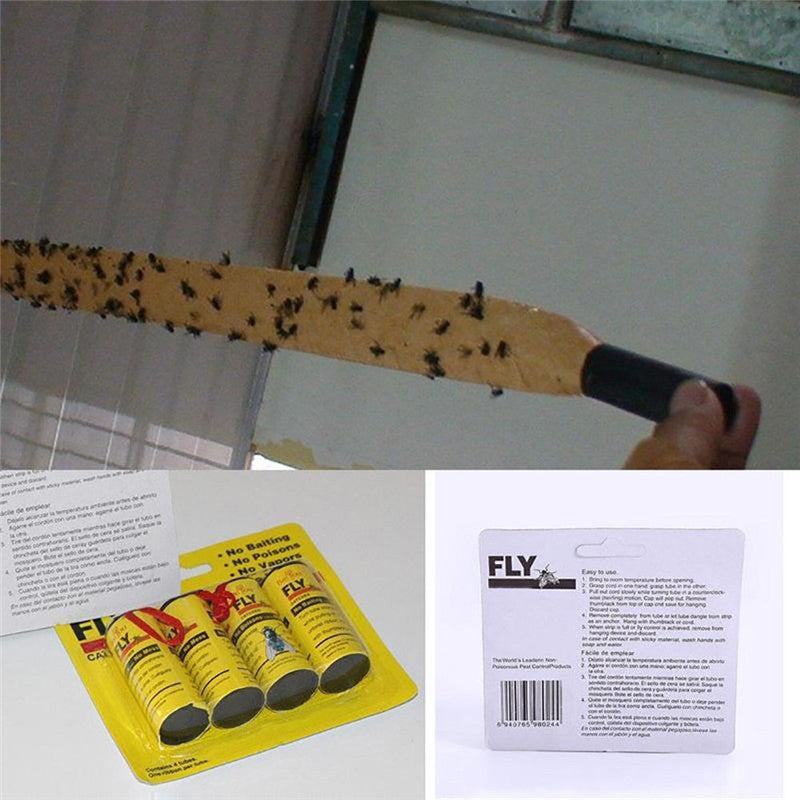 502 Super Glue Fly Roll — Non-Toxic Insect & Fly Trap for Home & Garden