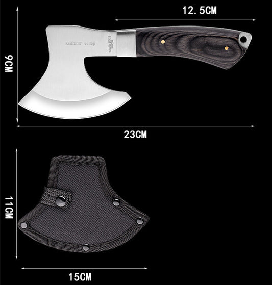 Outdoor Camping Axe – Stainless Steel Wood Chopper