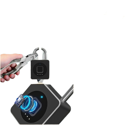 Fingerprint Padlock – Smart Stainless Steel Security Lock