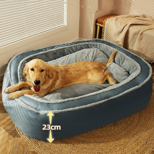 Winter Warm Dog Bed – Cozy Nest for Pets