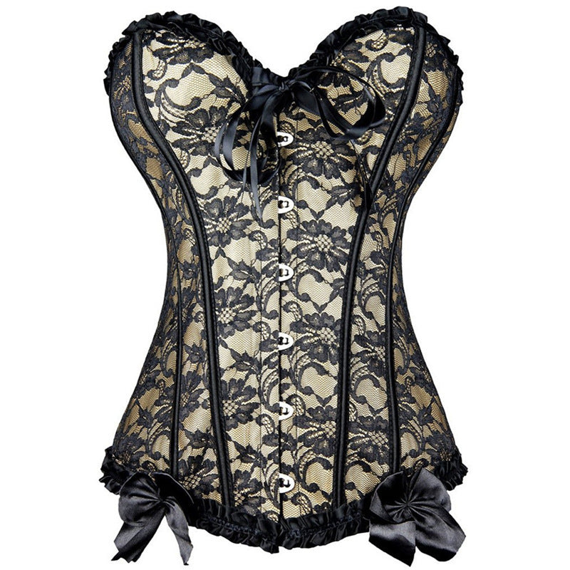 Women’s Halloween Lace Corset – Shaping & Stylish