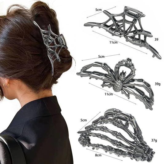 Halloween Bat Barrettes – 3 Pack