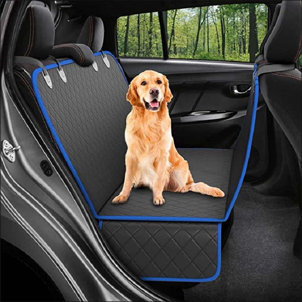 Dog Car Seat Cover – Waterproof Hammock with Mesh