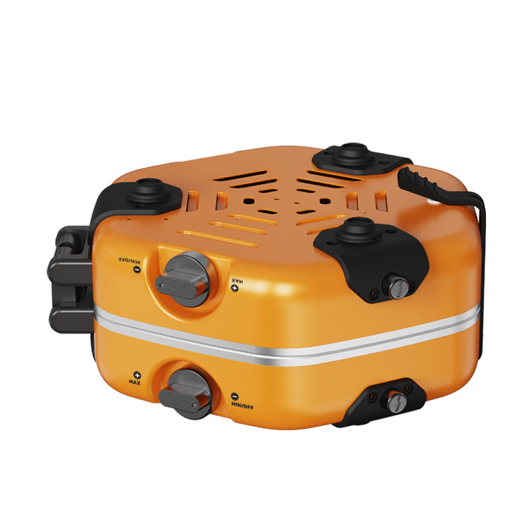 Portable Double-Burner Folding Camping Gas Stove – Outdoor Cooking Stove