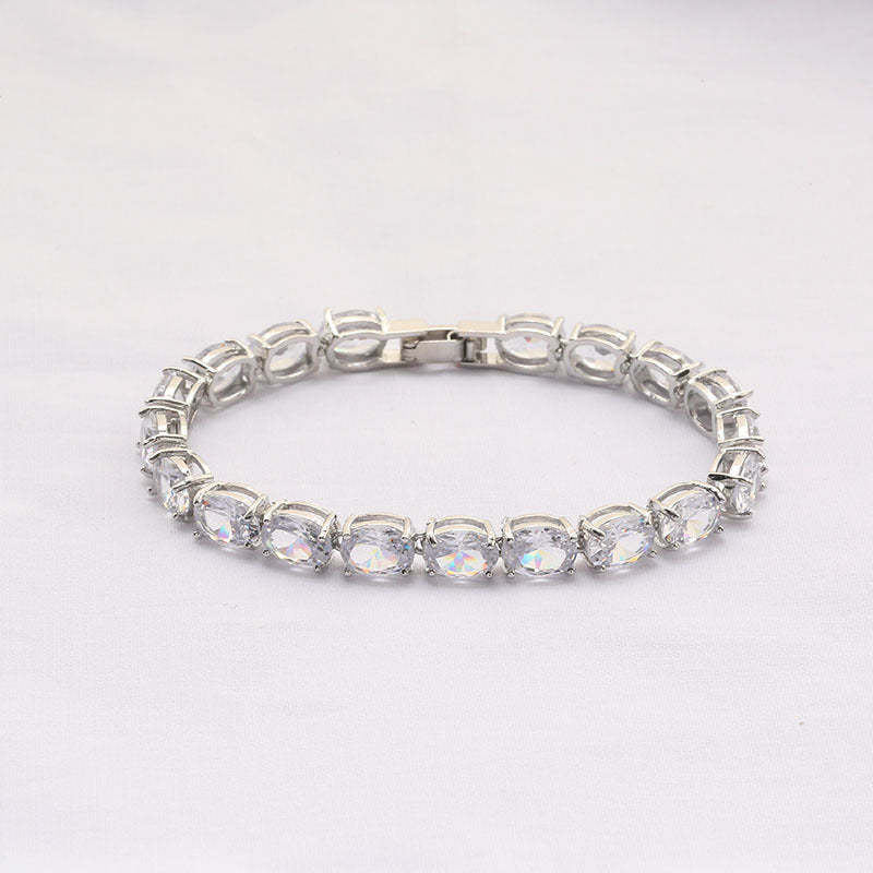 Women's Simple Fashion Hollowed-out Rhinestone Zircon Bracelet