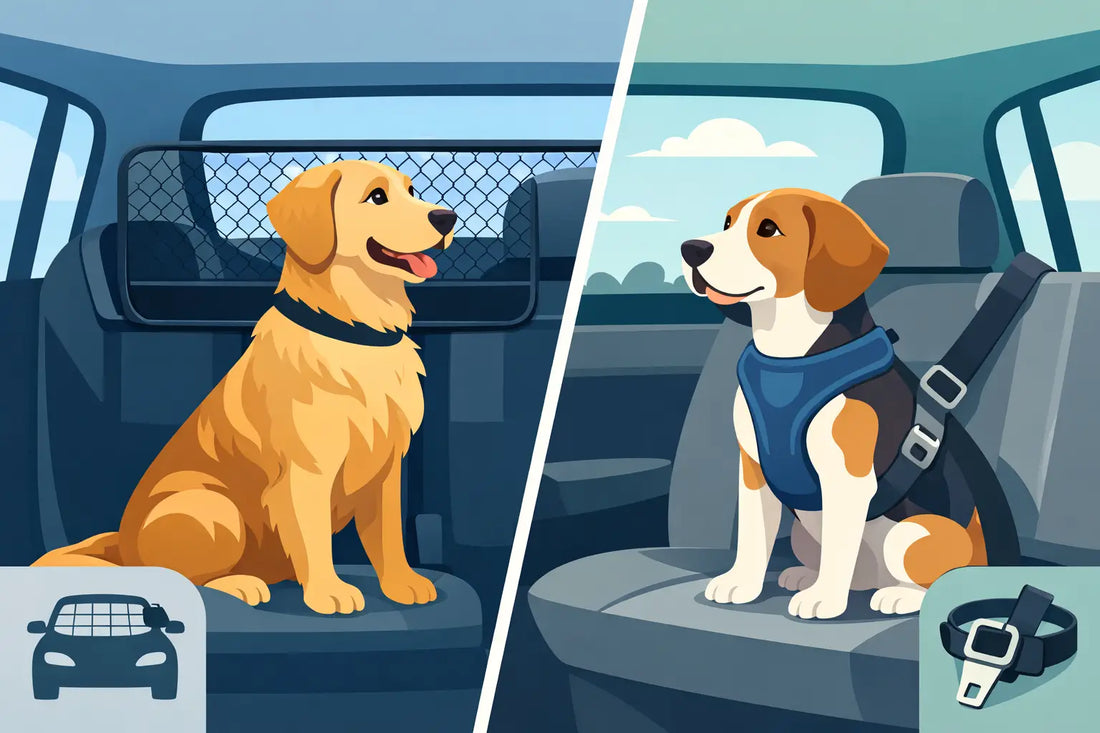 Dog Car Barrier vs Harness: Which Is Safer?