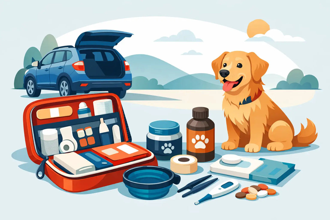 Dog First Aid Kit for Car: What to Pack