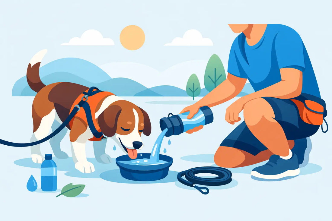 How to Keep Dog Hydrated on Walks