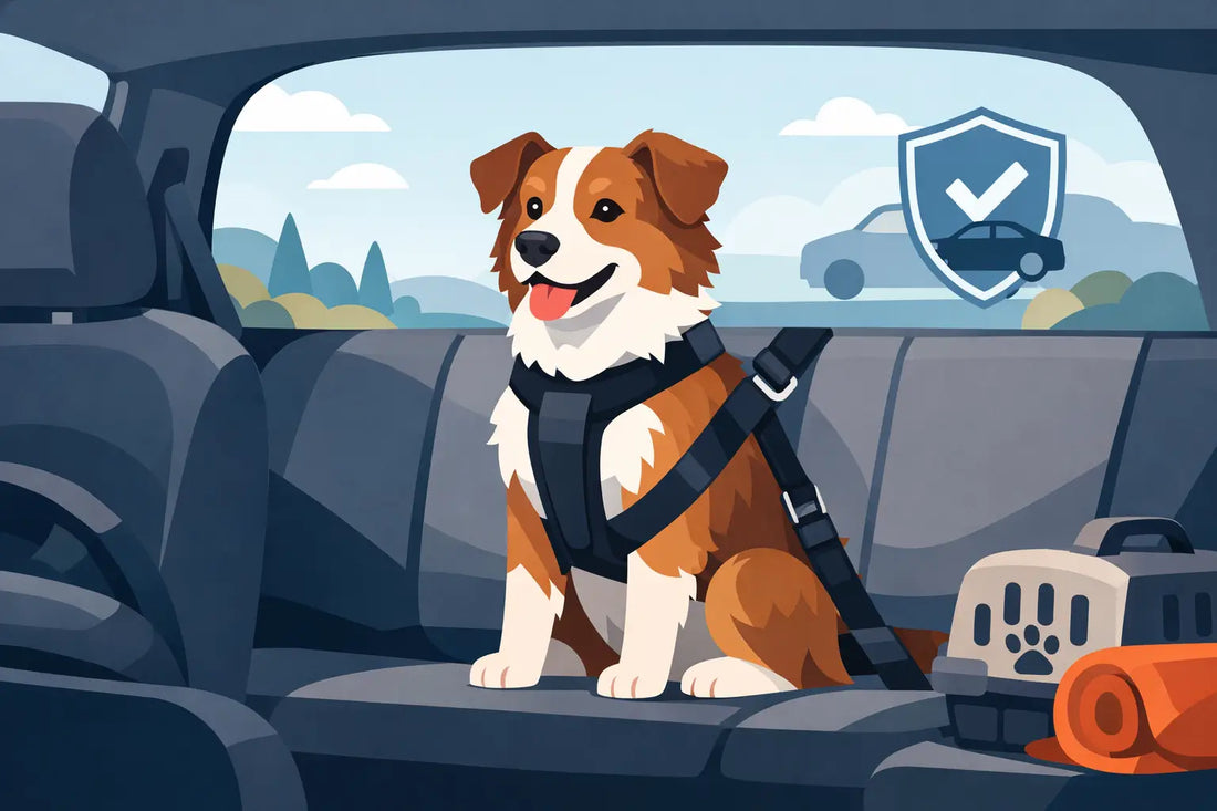 How to Secure a Dog in a Car Safely