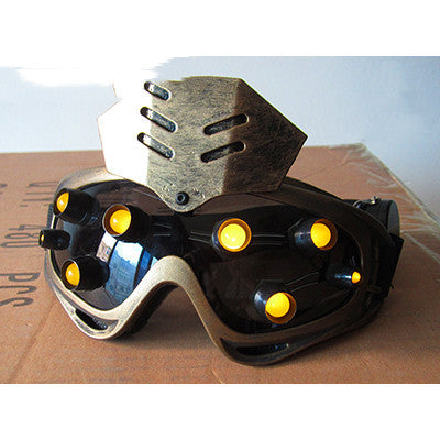 Halloween Luminous Goggles – Punk Party Accessory