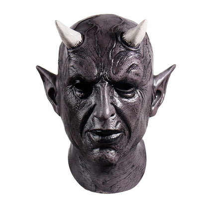 Horned Demon Latex Halloween Mask