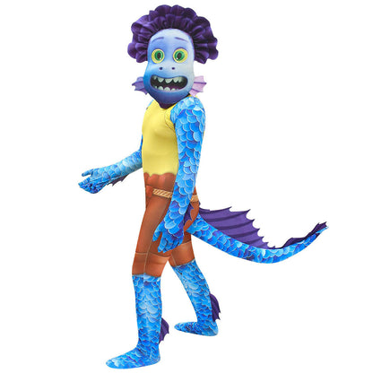 Kids Cartoon Cosplay Halloween Jumpsuit Costume