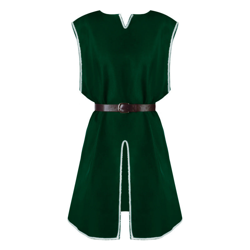 Men’s Halloween Medieval Gown – Loose Pullover Robe