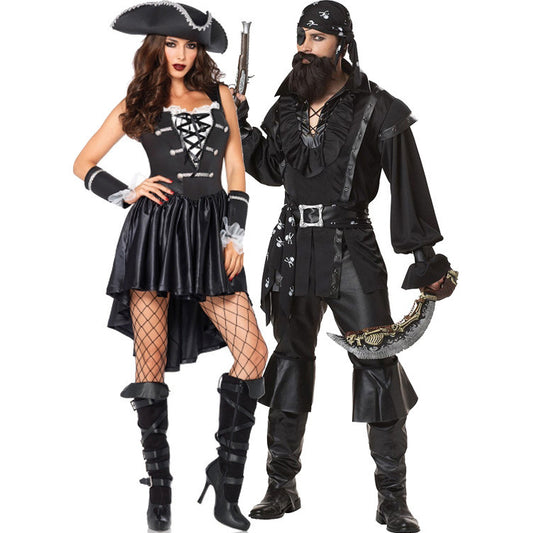 Halloween Male Pirate Cosplay Costume
