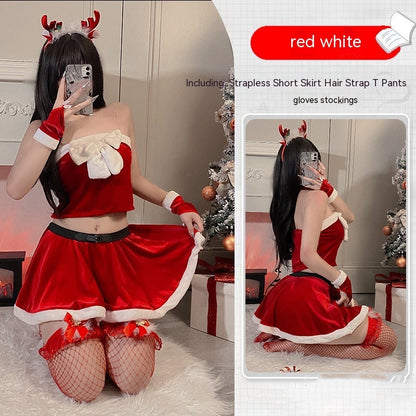 Women’s Halloween Skirt & Top Costume Set