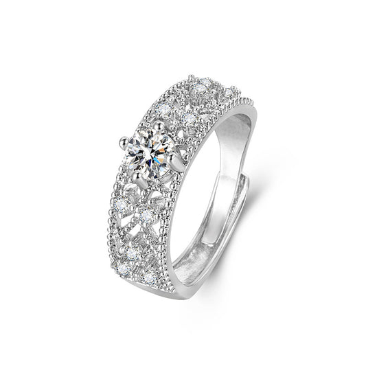 Colour Moissanite Ring for Women – All-Matching Fashion Jewellery