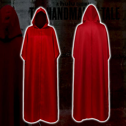Offred Halloween Cosplay Costume for Women – Cloak & Dress