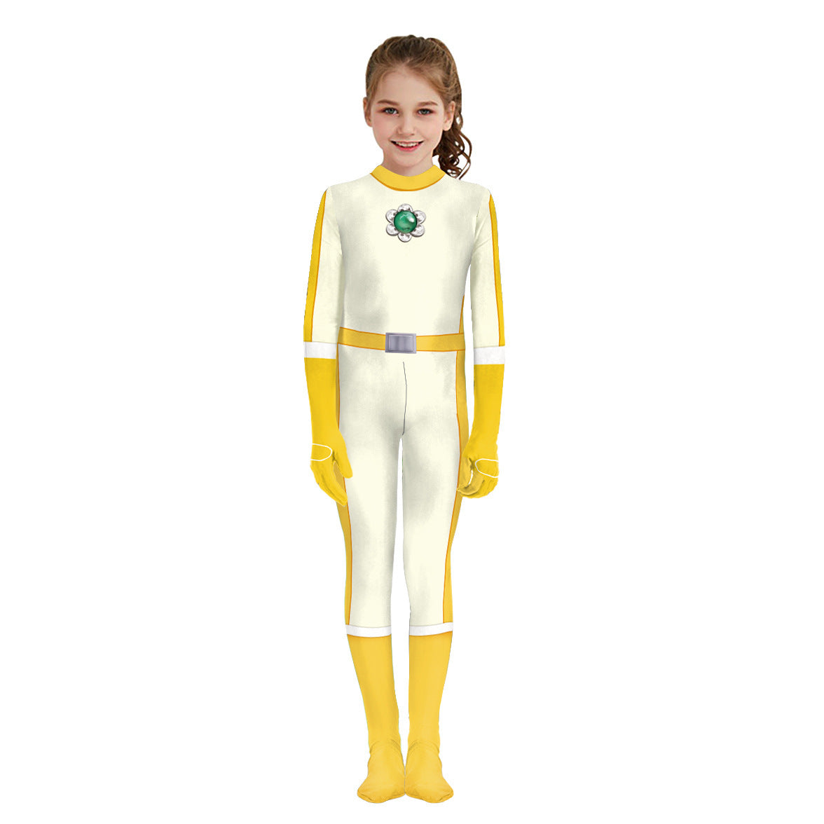 Kids’ Halloween Performance Jumpsuit – Cute & Colorful