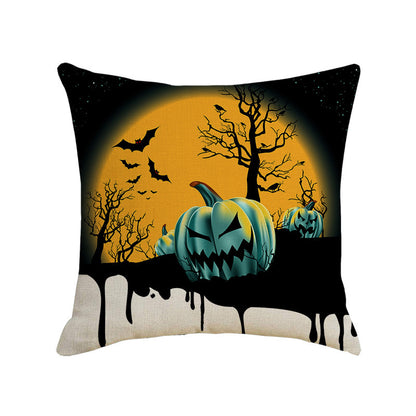 Halloween Digital Print Decorative Pillow