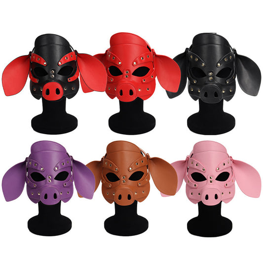 Adult Pig Head Mask – Role Play Fun Accessory