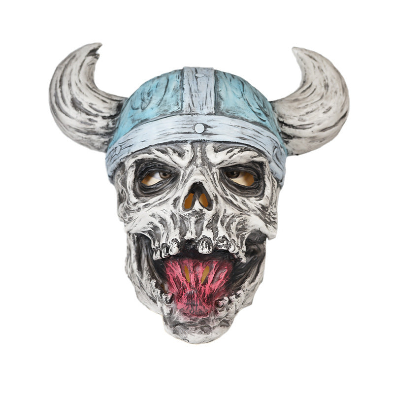 Halloween Viking Scary Latex Mask