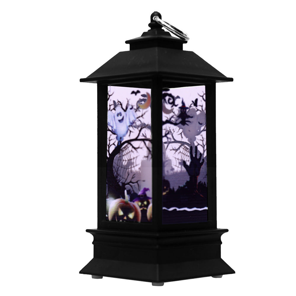 Spooky Halloween Pumpkin LED Lamp